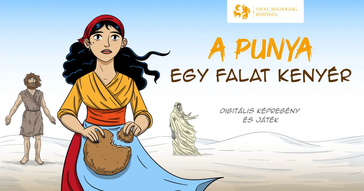 Cover of A punya – egy falat kenyér, a digital comic and game